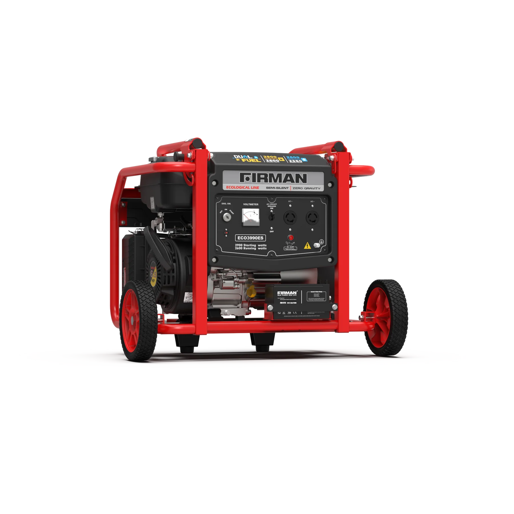 Firman 2.5kva ECO3990ES Dual Fuel