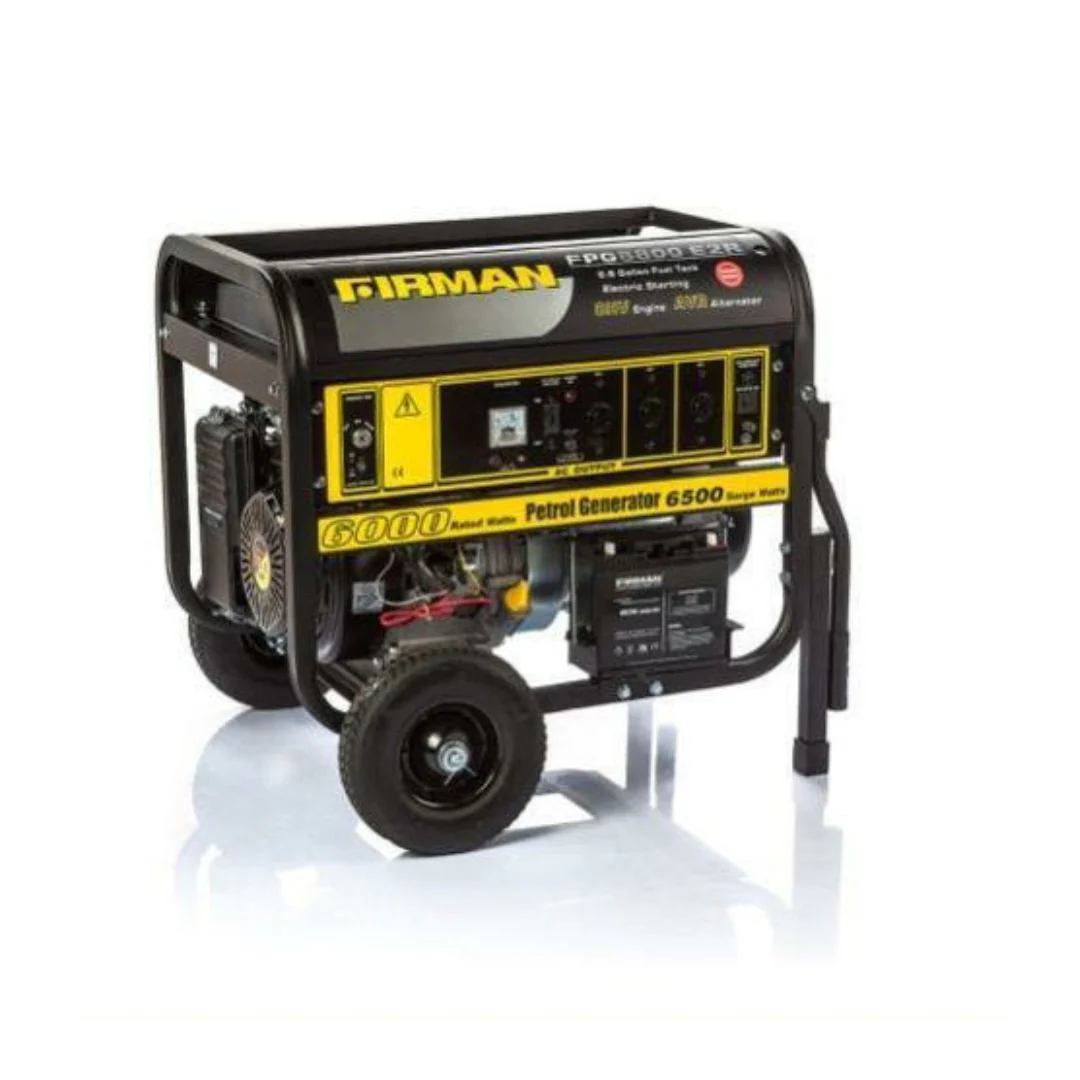Firman 6.0kva Key start Generator with remote - FPG8800E2R