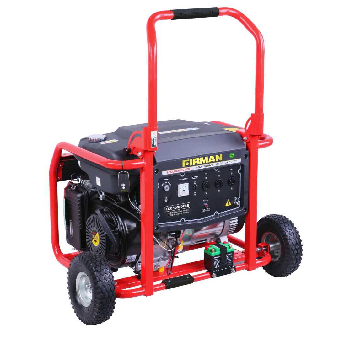 Firman 7.0kva Key Start Generator with Remote -ECO10990ESR