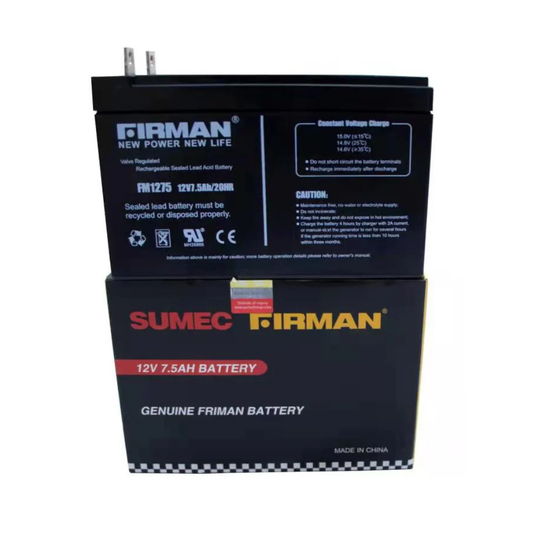Firman 12V 7.5AH Battery