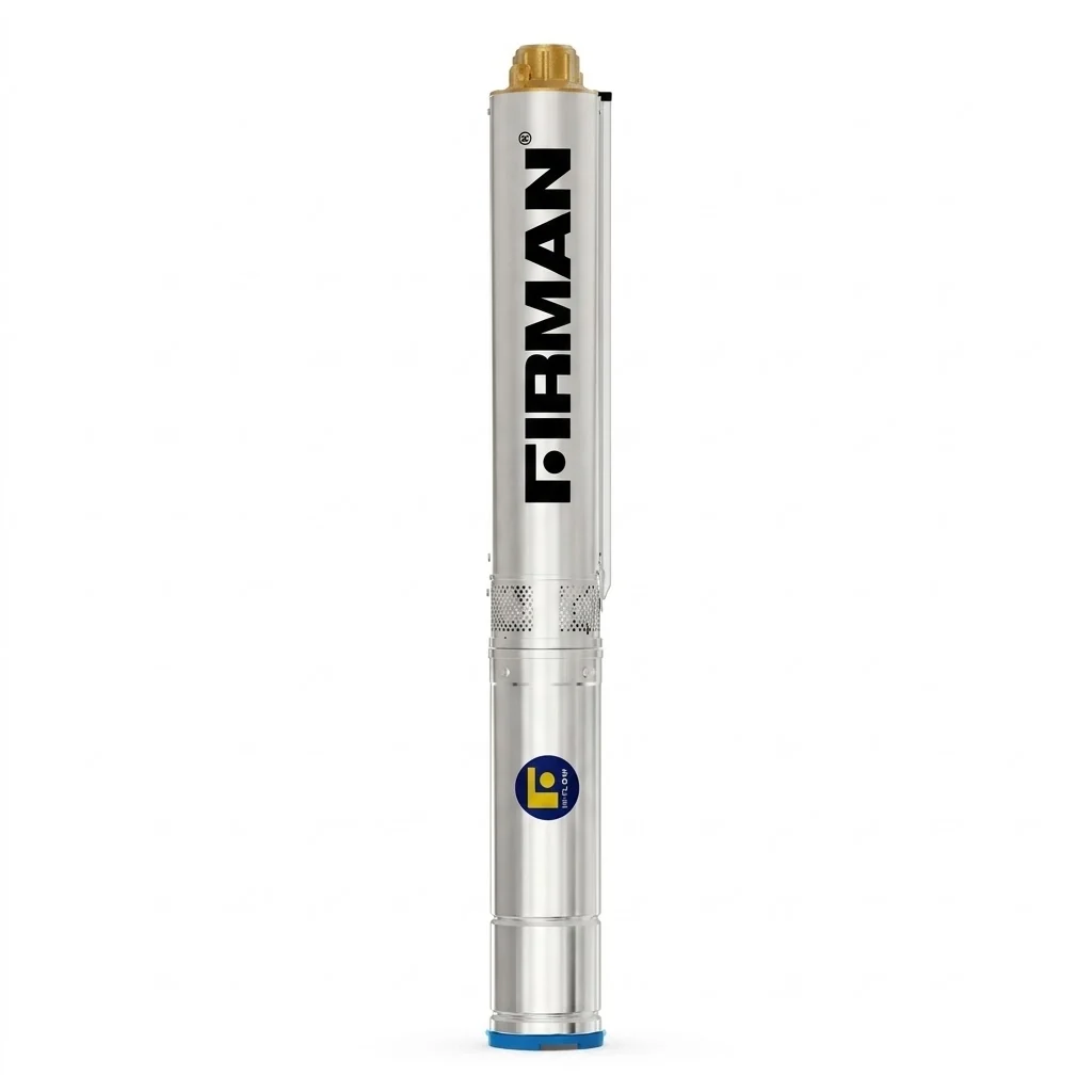 Firman 2HP (AC & DC) Hybrid Solar Submersible Pumping Machine - 4FDP6-150M-170V-1500W